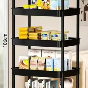 5-Layer Multipurpose Trolley Storage Rack