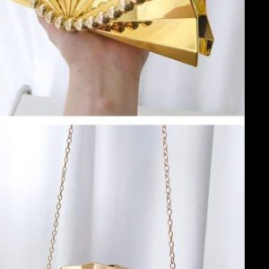 Fan-shaped Elegant Party Purse